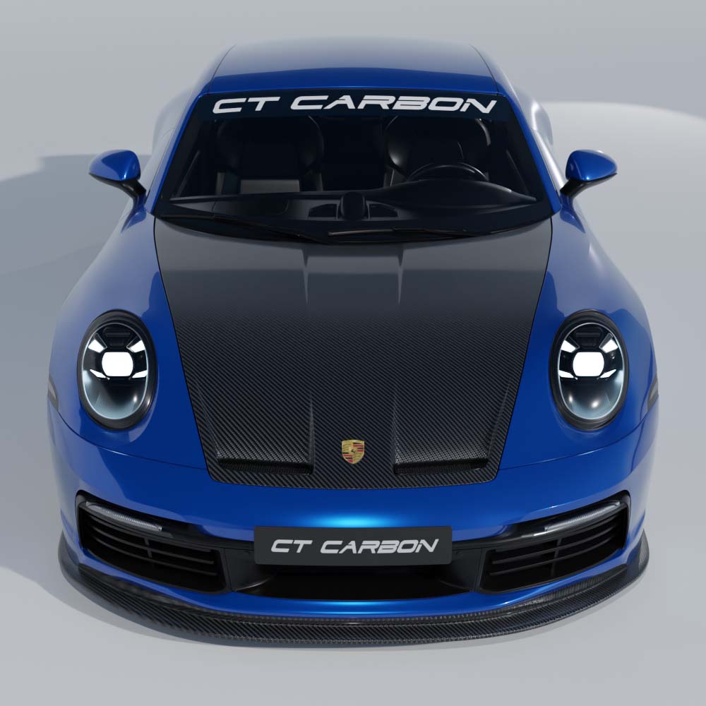 PORSCHE 911 (992.1) CARRERA 2019-2024 CARBON FIBRE KIT - CT DESIGN