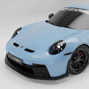 PORSCHE 911 992.1 GT3 & GT3 TOURING 2022-2024 CARBON FIBRE SPLITTER - CT DESIGN