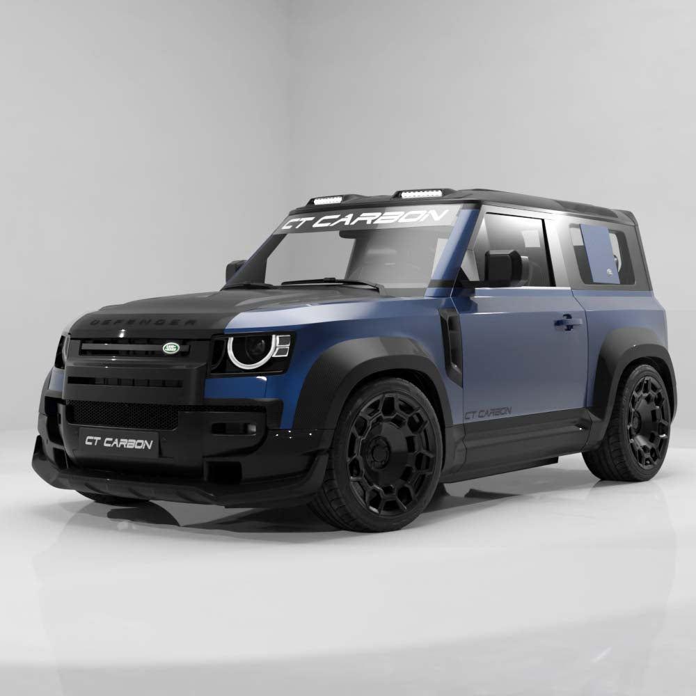 DEFENDER 90 L663 2020+ FULL CARBON FIBRE WIDE ARCH KIT - V3 - CT DESIGN