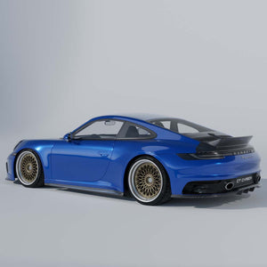 PORSCHE 911 (992.1 & 992.2) CARRERA 2019-2024 CARBON FIBRE SIDE SKIRTS
