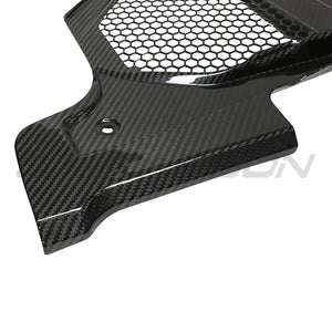 BMW M2 M3 & M4 G87/G80/G81/G82/G83 CARBON FIBRE ENGINE BAY UPPER TRIM - RHD-Accessories-CT CARBON-CT Carbon - High-quality carbon fiber and gloss black aerodynamic parts for premium sports and luxury vehicles.