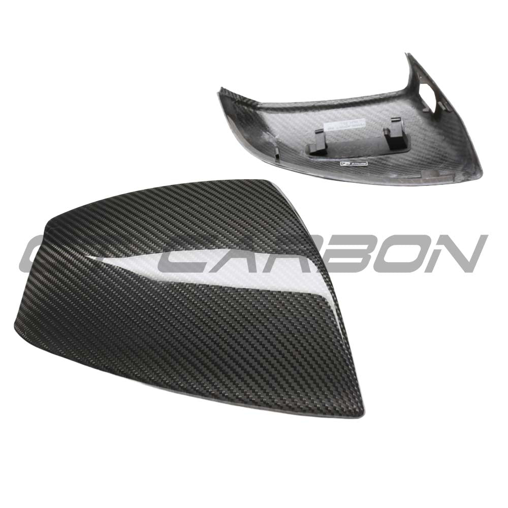 AUDI Q5/Q7 2015+ DRY CARBON FIBRE MIRROR COVER REPLACEMENTS