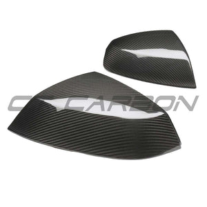 AUDI Q5/Q7 2015+ DRY CARBON FIBRE MIRROR COVER REPLACEMENTS