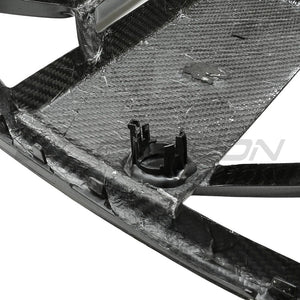 BMW 4 SERIES 2020+ G22/G23 CARBON FIBRE CSL GRILLE - WITH ACC-Grille-CT CARBON-CT Carbon - High-quality carbon fiber and gloss black aerodynamic parts for premium sports and luxury vehicles.