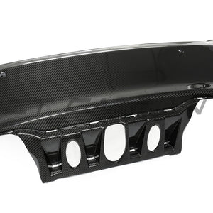 BMW F87 M2/M2C CARBON PRE-PREG FIBRE REAR BUMPER-Bumper-CT CARBON-CT Carbon - High-quality carbon fiber and gloss black aerodynamic parts for premium sports and luxury vehicles.