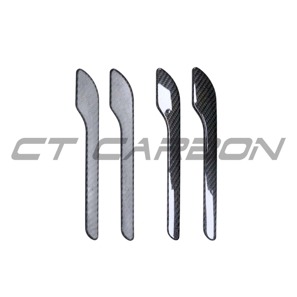TESLA MODEL Y 2025+ FACELIFT DRY CARBON FIBRE DOOR HANDLE COVER