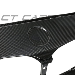 BMW F87 M2C CARBON PRE-PREG FIBRE FRONT BUMPER-Bumper-CT CARBON-CT Carbon - High-quality carbon fiber and gloss black aerodynamic parts for premium sports and luxury vehicles.