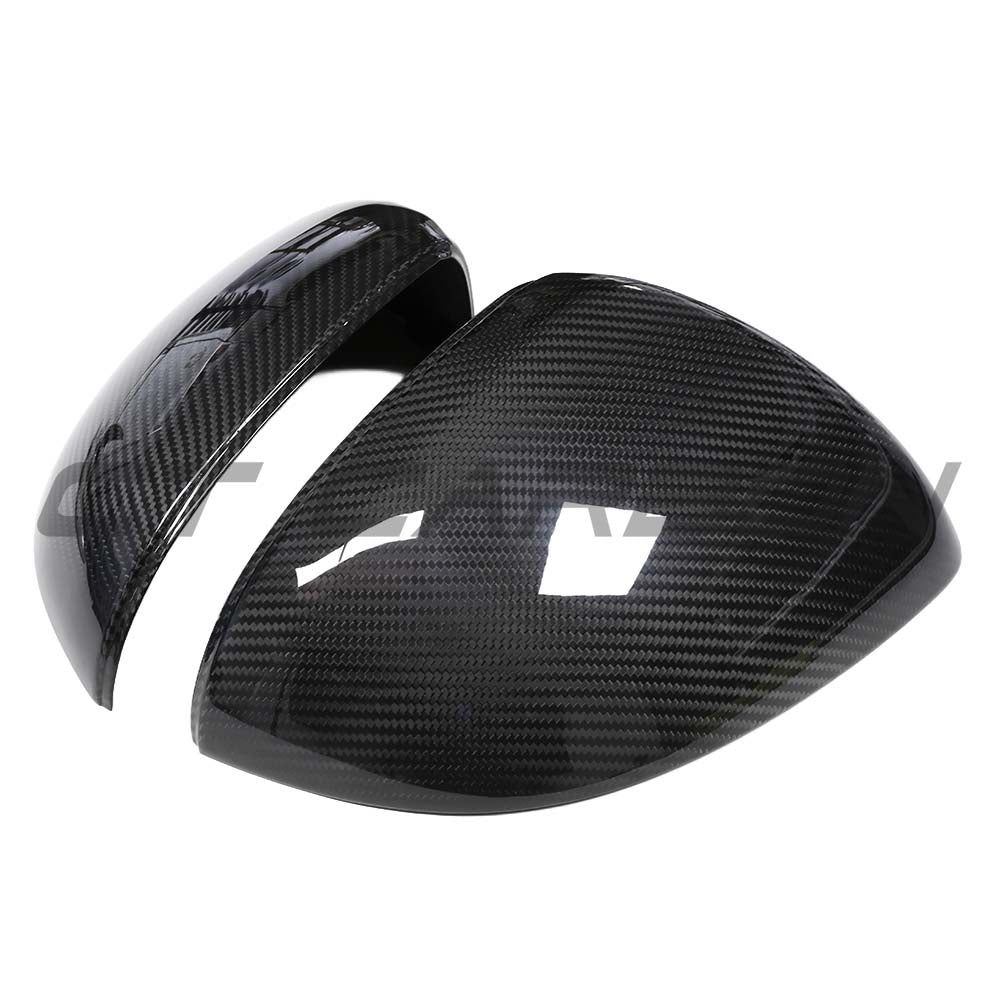 MERCEDES C CLASS W206 2021-2023 DRY CARBON FIBRE MIRROR COVER REPLACEMENTS - V1