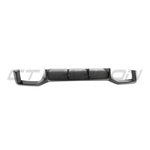 BMW G02 X4 & F98 X4M LCI 2022-2025 CARBON FIBRE DIFFUSER-Diffuser-CT CARBON-CT Carbon - High-quality carbon fiber and gloss black aerodynamic parts for premium sports and luxury vehicles.