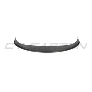 PORSCHE TAYCAN / TAYCAN 4 / TAYCAN 4S / TAYCAN GTS 2019+ CARBON FIBRE SPLITTER-Splitter-CT CARBON-CT Carbon - High-quality carbon fiber and gloss black aerodynamic parts for premium sports and luxury vehicles.