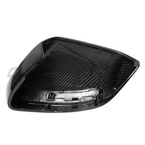 BMW M5 G90, 5 SERIES & i5 M60 G60 PRE-PREG CARBON FIBRE MIRRORS V2 - LHD-Accessories-CT CARBON-CT Carbon - High-quality carbon fiber and gloss black aerodynamic parts for premium sports and luxury vehicles.