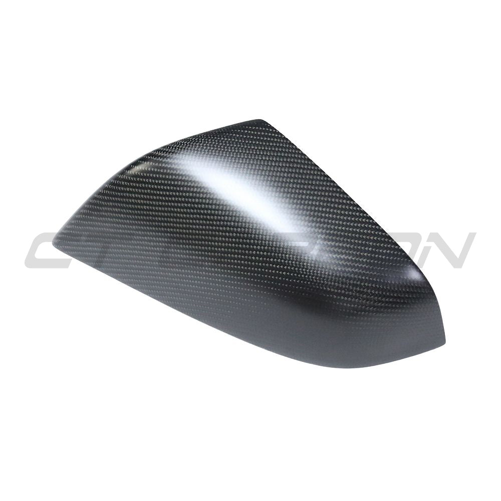 TESLA MODEL S 2013-2020 MATTE CARBON FIBRE MIRRORS-Accessories-CT CARBON-CT Carbon - High-quality carbon fiber and gloss black aerodynamic parts for premium sports and luxury vehicles.