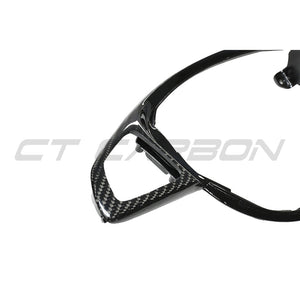 MERCEDES AMG CARBON FIBRE STEERING WHEEL TRIM