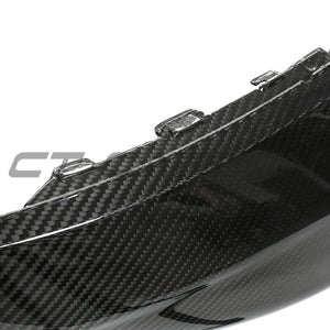 BMW F87 M2/M2C CARBON PRE-PREG FIBRE REAR BUMPER-Bumper-CT CARBON-CT Carbon - High-quality carbon fiber and gloss black aerodynamic parts for premium sports and luxury vehicles.