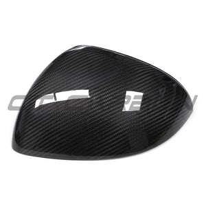 MERCEDES C CLASS W206 2021-2023 DRY CARBON FIBRE MIRROR COVER REPLACEMENTS - V1