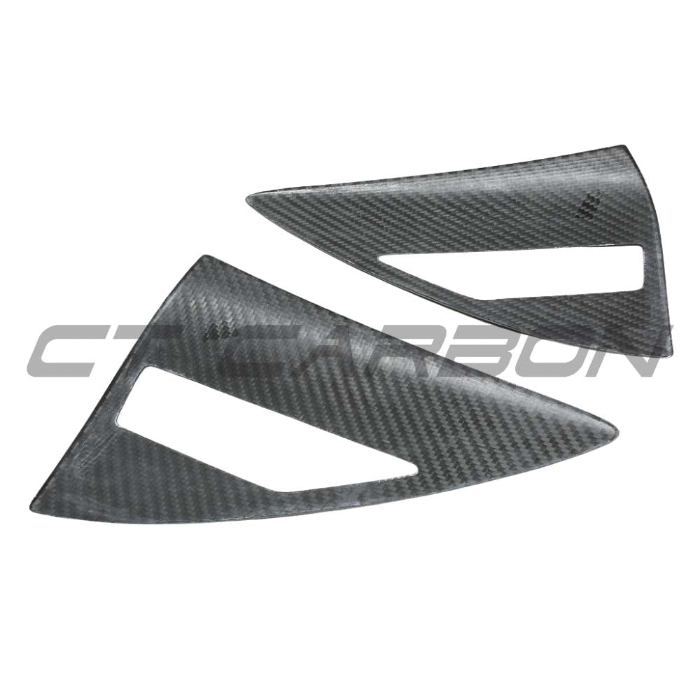 TESLA MODEL Y 2025+ FACELIFT DRY CARBON FIBRE CHARGING LAMP COVER - V1