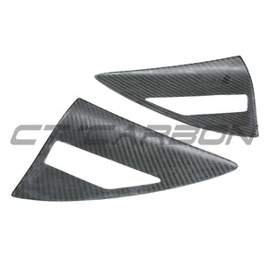 TESLA MODEL Y 2025+ FACELIFT DRY CARBON FIBRE CHARGING LAMP COVER - V1