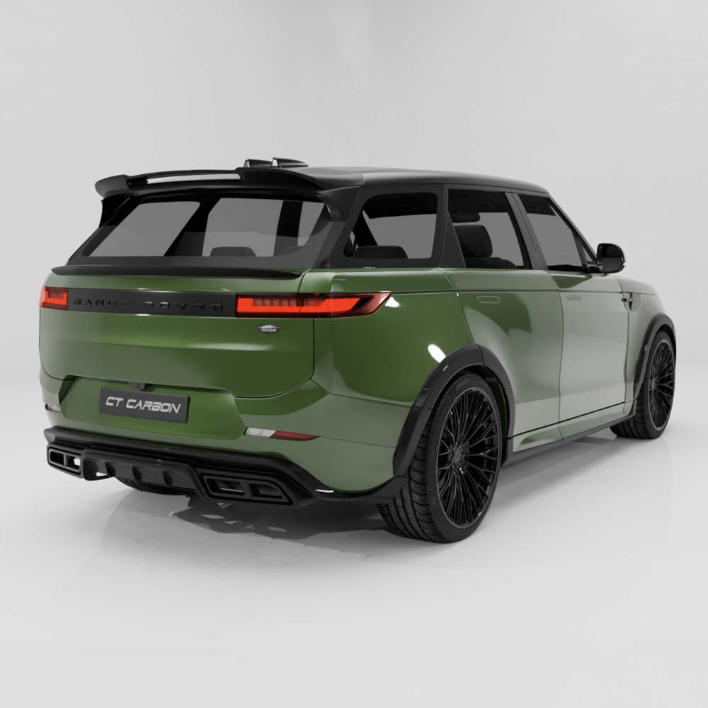 RANGE ROVER SPORT L461 2023+ CARBON FIBRE DIFFUSER AND TIPS - CT DESIGN