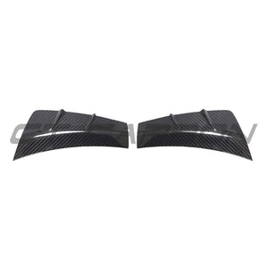 MERCEDES C-CLASS & C43 2019-2021 CARBON FIBRE FRONT BUMPER VENT TRIMS