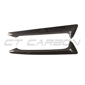 BMW G05 X5 2019-2023 CARBON FIBRE FENDER TRIM ADD ON-Accessories-CT CARBON-CT Carbon - High-quality carbon fiber and gloss black aerodynamic parts for premium sports and luxury vehicles.