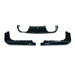 BMW M3 E92 2007-2013 GLOSS BLACK DIFFUSER