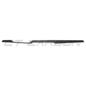 TESLA MODEL S 2021+ MATTE CARBON FIBRE DASHBOARD TRIM ADD ON-Accessories-CT CARBON-CT Carbon - High-quality carbon fiber and gloss black aerodynamic parts for premium sports and luxury vehicles.