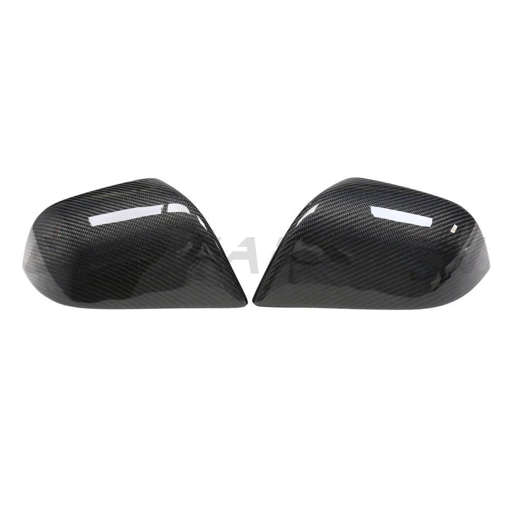 TESLA MODEL 3 2017-2023 CARBON FIBRE MIRRORS-Accessories-CT CARBON-CT Carbon - High-quality carbon fiber and gloss black aerodynamic parts for premium sports and luxury vehicles.