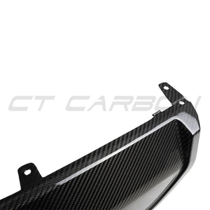 BMW 3 SERIES G20/G21 CARBON FIBRE DIFFUSER - ROUND TIPS - MP-Diffuser-CT CARBON-CT Carbon - High-quality carbon fiber and gloss black aerodynamic parts for premium sports and luxury vehicles.