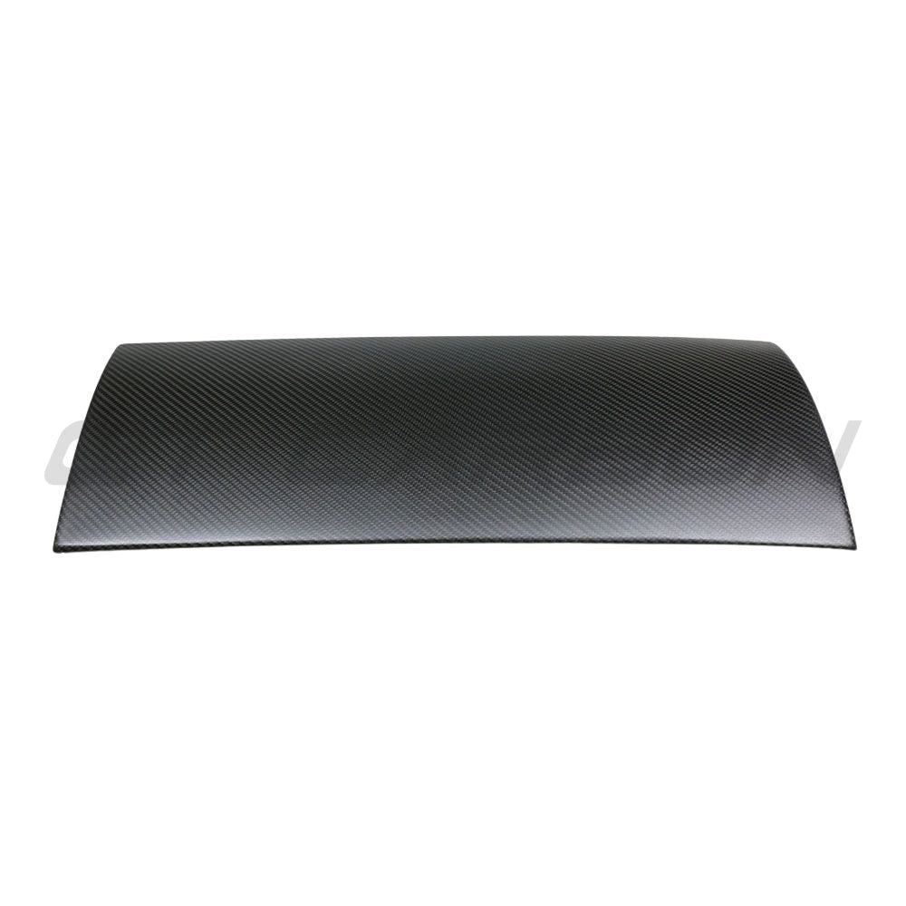 TESLA MODEL 3 & Y 2017-2023 CARBON FIBRE GLOVE BOX COVER-Accessories-CT CARBON-CT Carbon - High-quality carbon fiber and gloss black aerodynamic parts for premium sports and luxury vehicles.