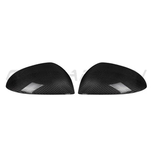 BMW C CLASS W206 CARBON FIBRE MIRROR COVERS - OEM STYLE-Accessories-CT CARBON-CT Carbon - High-quality carbon fiber and gloss black aerodynamic parts for premium sports and luxury vehicles.
