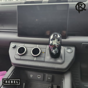 Defender L663 Black Crystal Gear Knob
