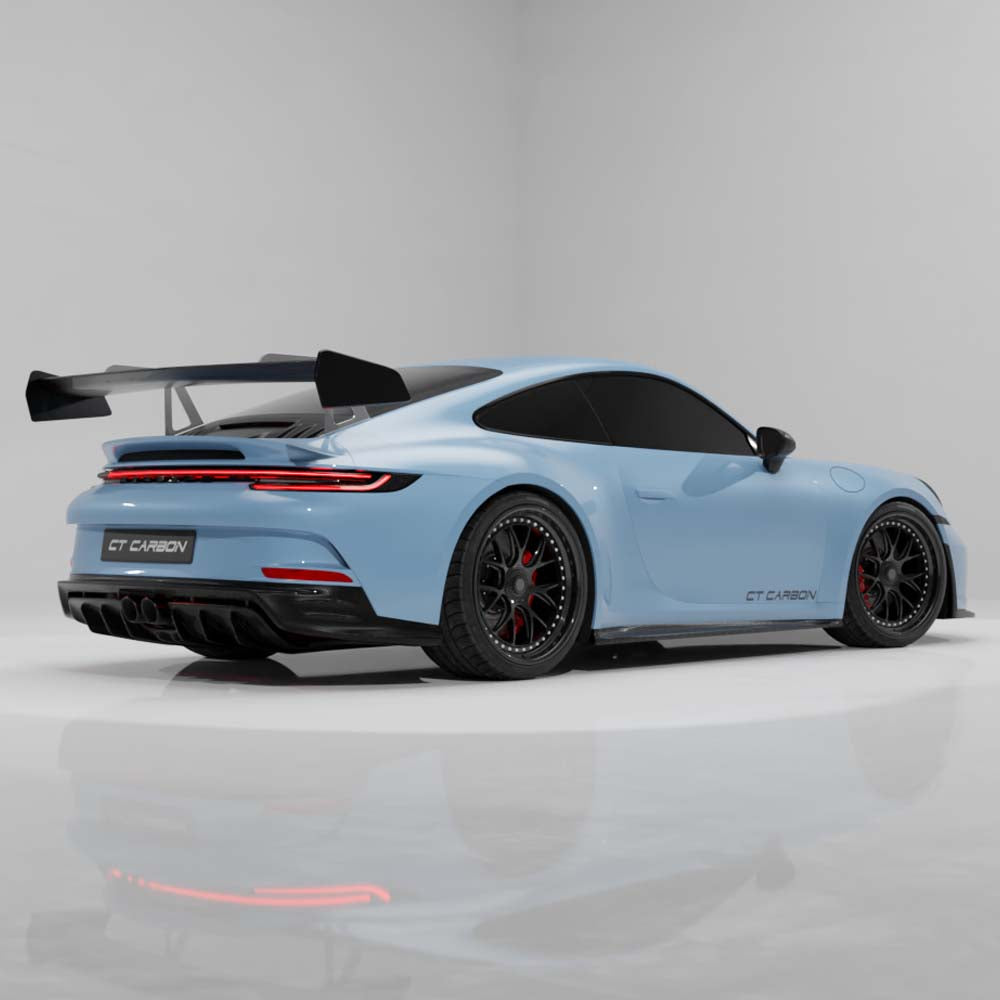 PORSCHE 911 992.1 & 992.2 GT3/GT3 RS & GT3 TOURING 2022-2024 CARBON FIBRE UNDERTRAY PANEL - CT DESIGN