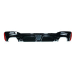 BMW G30/G31 5 SERIES 2017-2023 GLOSS BLACK DIFFUSER - V3