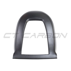 TESLA MODEL 3 2017-2023 MATTE CARBON FIBRE SEAT BACK COVERS-Accessories-CT CARBON-CT Carbon - High-quality carbon fiber and gloss black aerodynamic parts for premium sports and luxury vehicles.
