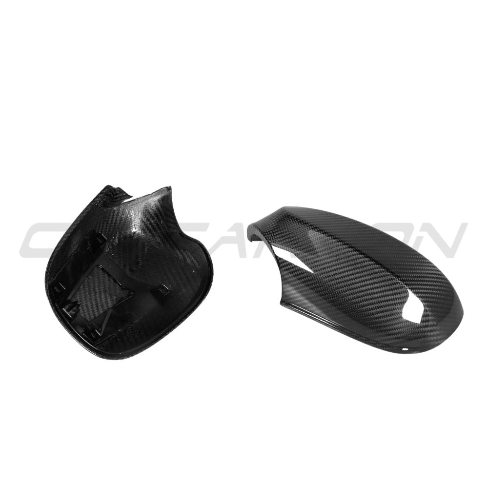 BMW 3 SERIES E92 LCI CARBON FIBRE MIRROR COVER - OEM STYLE-Accessories-CT CARBON-CT Carbon - High-quality carbon fiber and gloss black aerodynamic parts for premium sports and luxury vehicles.