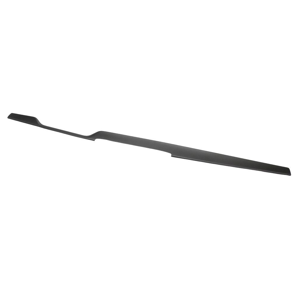 TESLA MODEL S 2021+ MATTE CARBON FIBRE DASHBOARD TRIM ADD ON-Accessories-CT CARBON-CT Carbon - High-quality carbon fiber and gloss black aerodynamic parts for premium sports and luxury vehicles.