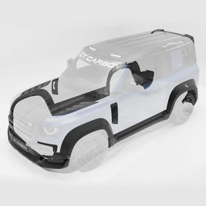 DEFENDER 90 L663 2020+ FULL CARBON FIBRE WIDE ARCH KIT - V2 - CT DESIGN