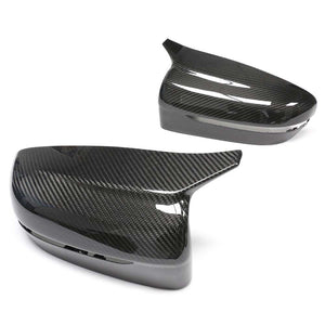 BMW G42 2 SERIES 2022+ LHD DRY CARBON MIRROR COVER REPLACEMENTS - V2