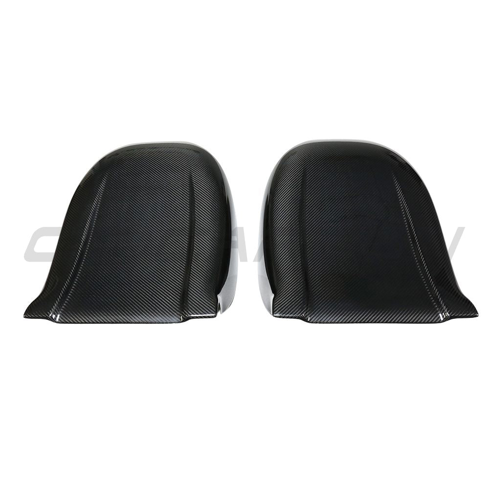 TESLA MODEL S 2021+ CARBON FIBRE REPLACEMENT SEAT BACKS-Accessories-CT CARBON-CT Carbon - High-quality carbon fiber and gloss black aerodynamic parts for premium sports and luxury vehicles.