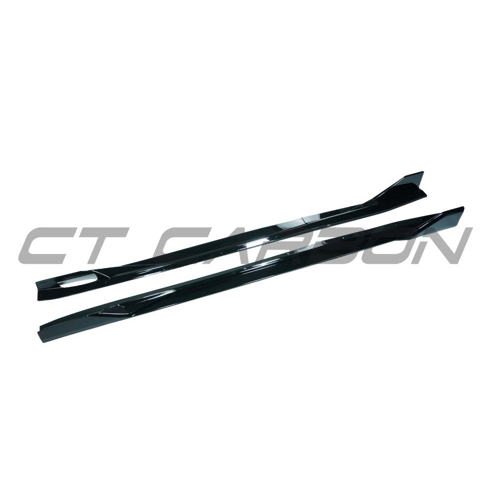 BMW X5/X5M G05/F95 2018+ GLOSS BLACK SIDE SKIRTS - V2