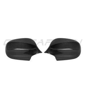 BMW 3 SERIES E92 LCI CARBON FIBRE MIRROR COVER - OEM STYLE-Accessories-CT CARBON-CT Carbon - High-quality carbon fiber and gloss black aerodynamic parts for premium sports and luxury vehicles.
