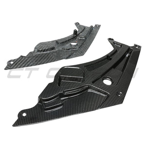 BMW M3 & M4 G80/G81/G82/G83 CARBON FIBRE HEADLIGHT COVER-Accessories-CT CARBON-CT Carbon - High-quality carbon fiber and gloss black aerodynamic parts for premium sports and luxury vehicles.