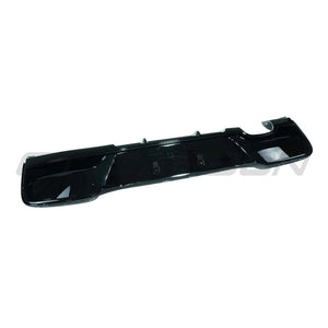 BMW 1 SERIES F20/F21 2012-2014 PRE-LCI GLOSS BLACK DIFFUSER - TWIN LEFT TIP