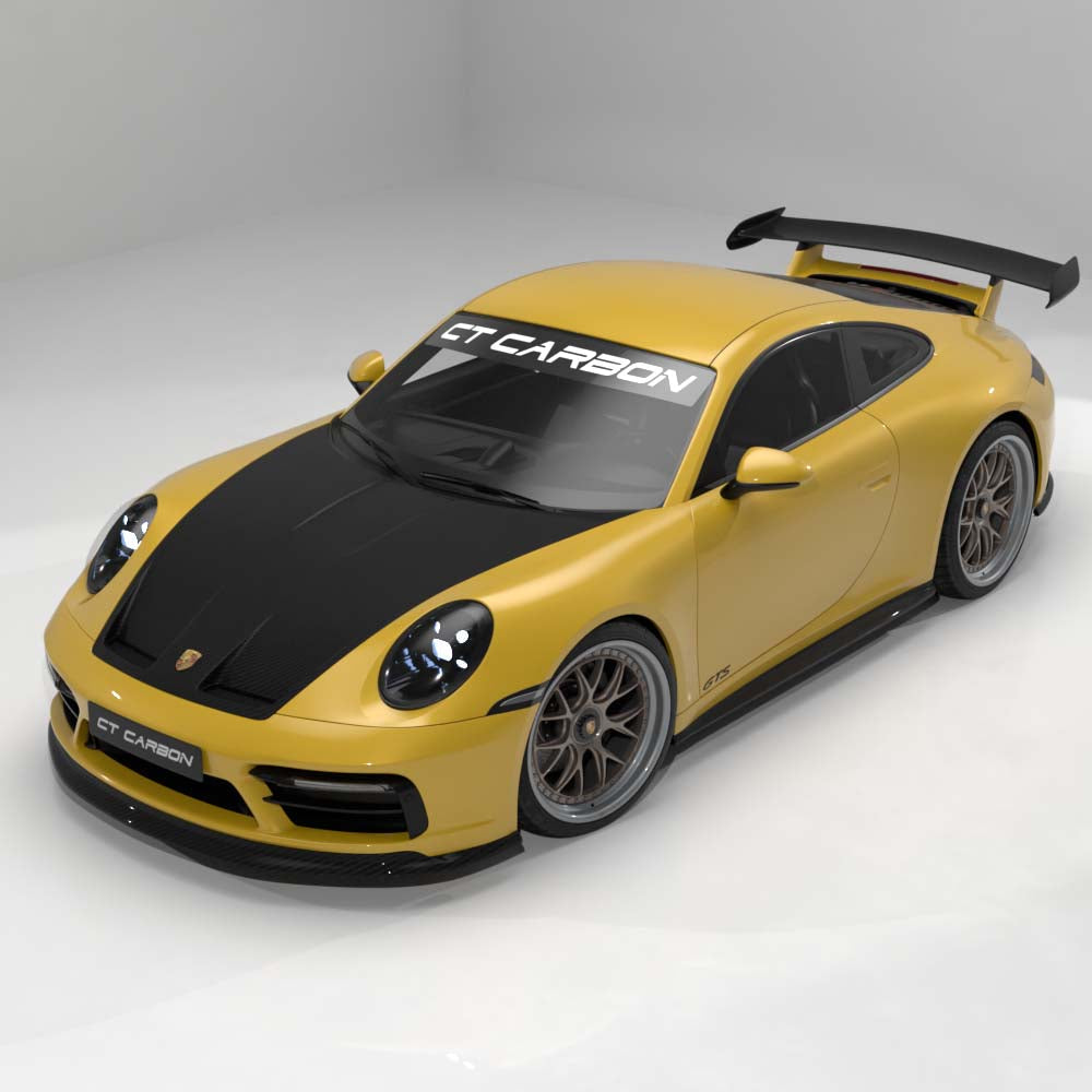 PORSCHE 911 (992.1) CARRERA 2019-2024 CARBON FIBRE AERO WING - CT DESIGN