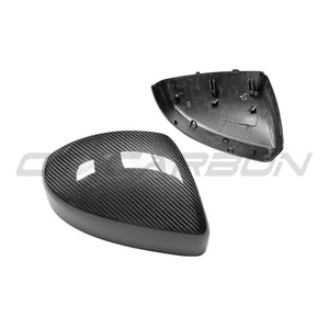 LAND ROVER EVOQUE L538 2014-2021 CARBON FIBRE MIRRORS-Accessories-CT CARBON-CT Carbon - High-quality carbon fiber and gloss black aerodynamic parts for premium sports and luxury vehicles.