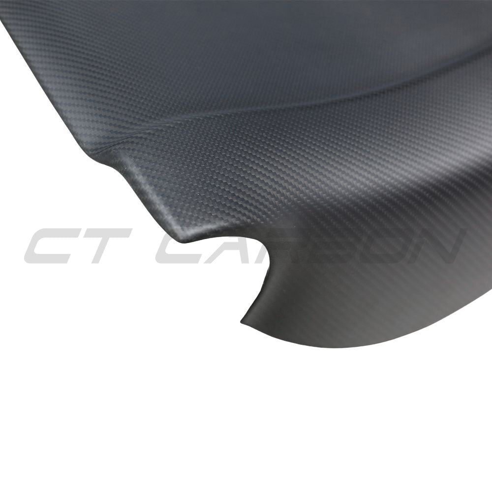TESLA MODEL S 2021+ CARBON FIBRE REPLACEMENT SEAT BACKS-Accessories-CT CARBON-CT Carbon - High-quality carbon fiber and gloss black aerodynamic parts for premium sports and luxury vehicles.