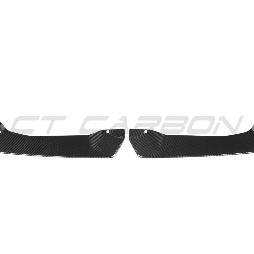 BMW 3 SERIES G20/G21 CARBON FIBRE SPLITTER - MP-Splitter-CT CARBON-CT Carbon - High-quality carbon fiber and gloss black aerodynamic parts for premium sports and luxury vehicles.