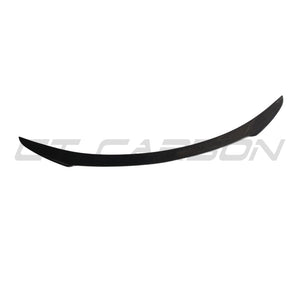 TESLA MODEL S 2013+ CARBON FIBRE SPOILER - V2-Spoiler-CT CARBON-CT Carbon - High-quality carbon fiber and gloss black aerodynamic parts for premium sports and luxury vehicles.