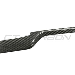 TESLA MODEL S 2021+ CARBON FIBRE DASHBOARD TRIM STICK ON-Accessories-CT CARBON-CT Carbon - High-quality carbon fiber and gloss black aerodynamic parts for premium sports and luxury vehicles.