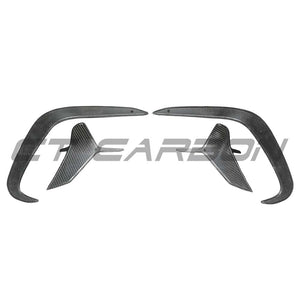 BMW G14/G15/G16 8 SERIES 2018+ DRY CARBON FIBRE SIDE REAR CANARDS